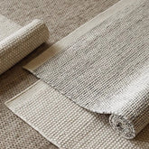 A hand-woven carpet made from only natural materials! A high-quality item that you can use for a long time (Rock)